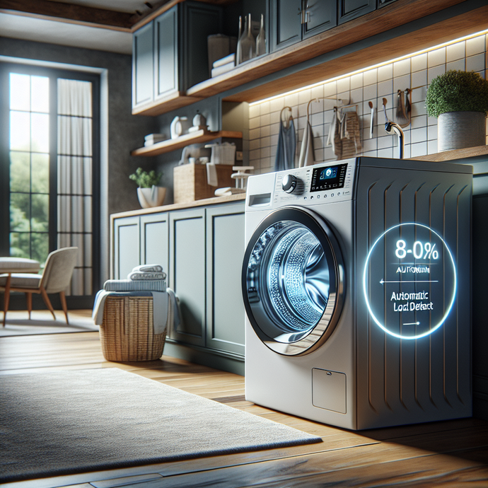 Machines à laver avec détection automatique de charge pour un lavage plus efficace