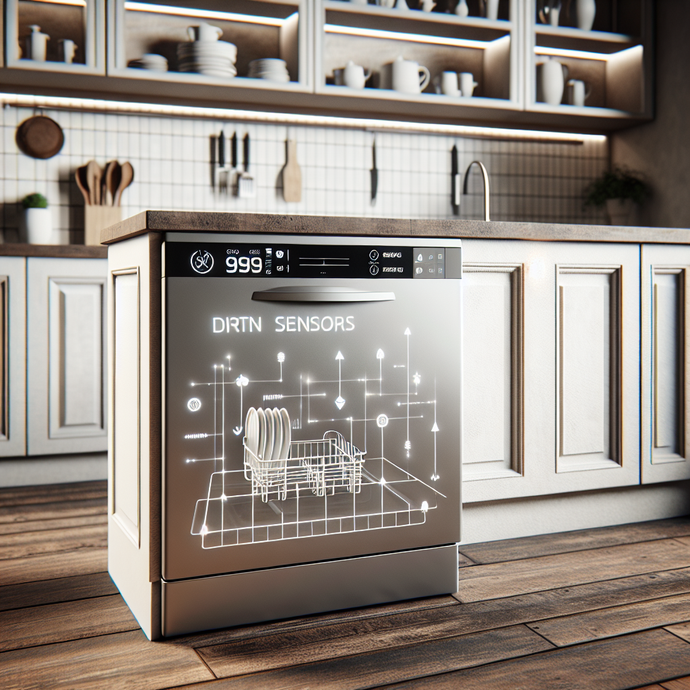 Dishwashers with dirt sensors: optimal washing