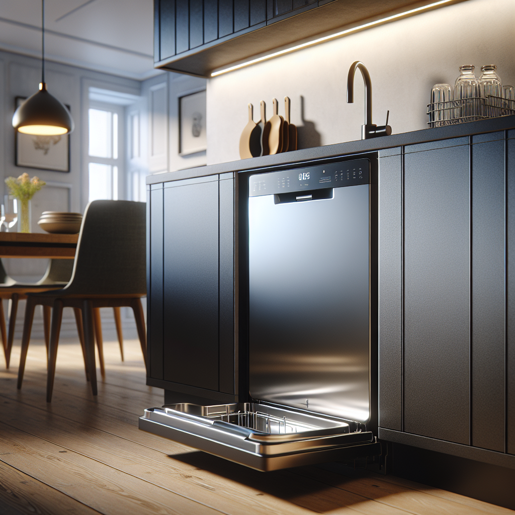 Lave-vaisselle avec cycles de nettoyage pour grandes casseroles et poêles