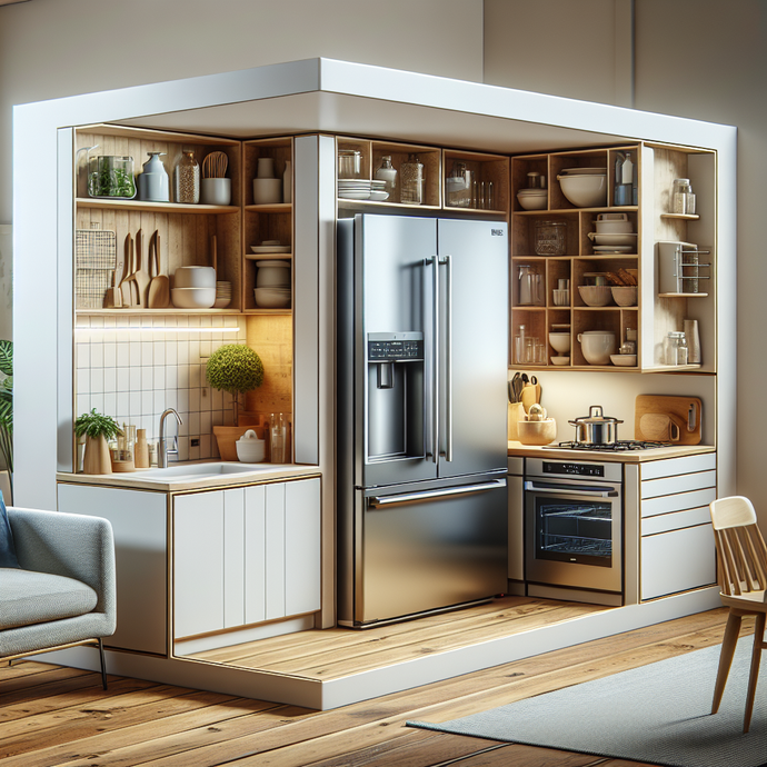 Space Planning: Integrating Large Appliances into Small Kitchens