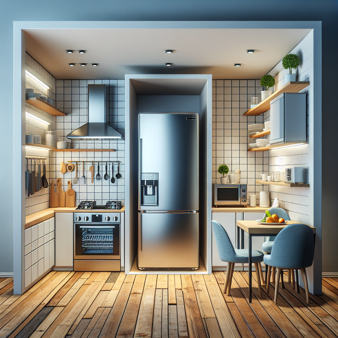 Space Planning: Integrating Large Appliances into Small Kitchens