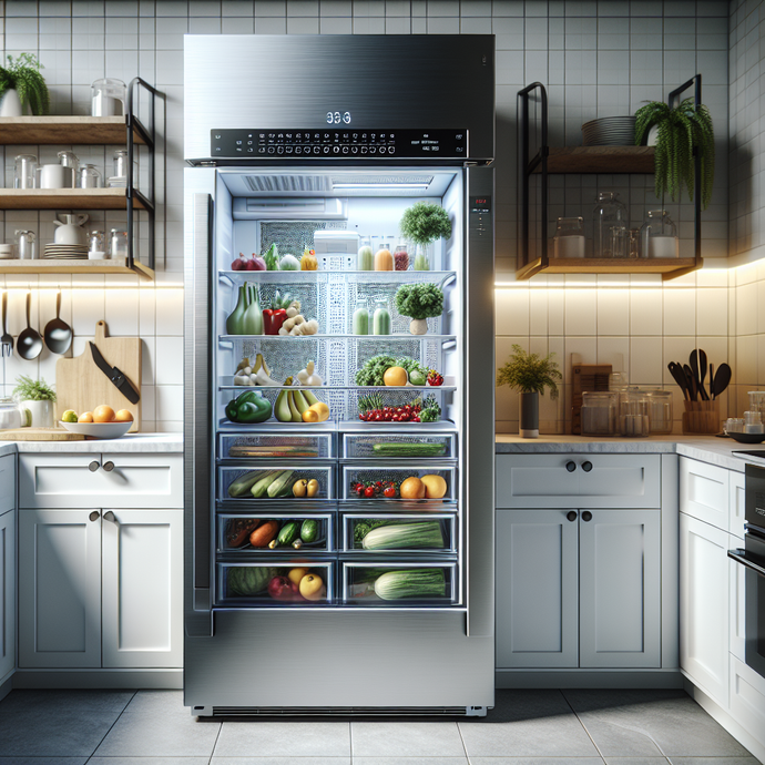 Refrigerators with air management systems for better food preservation