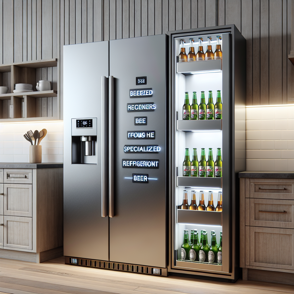 Refrigerators with Beer Compartments: The New Trend