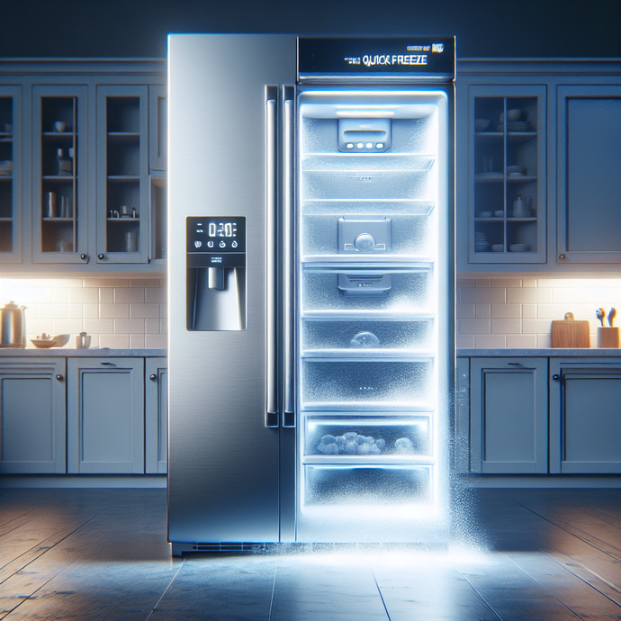 Refrigerators with Quick-Freezing Functions: Perfect for Urgent Meals