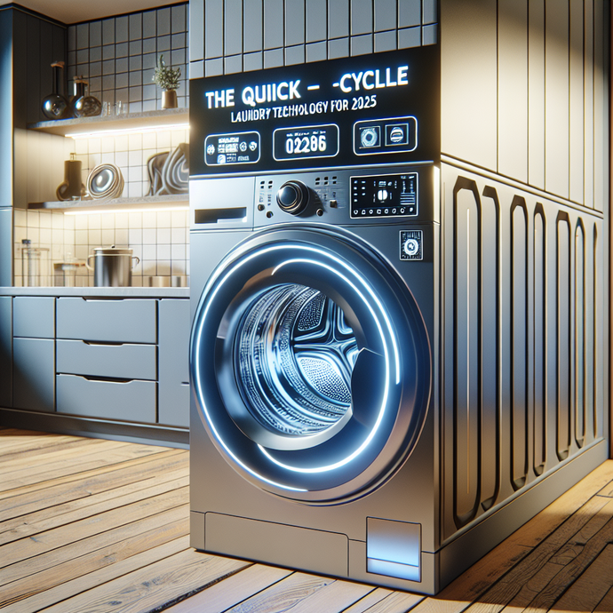 Quick-Cycle Washers: The Laundry Technology of the Future for 2025