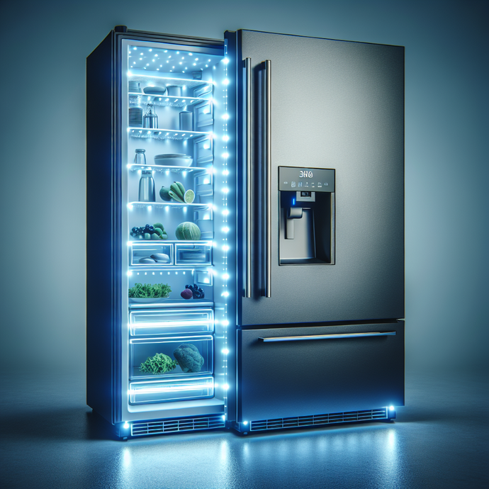 Refrigerators with LED lighting: more efficiency and durability