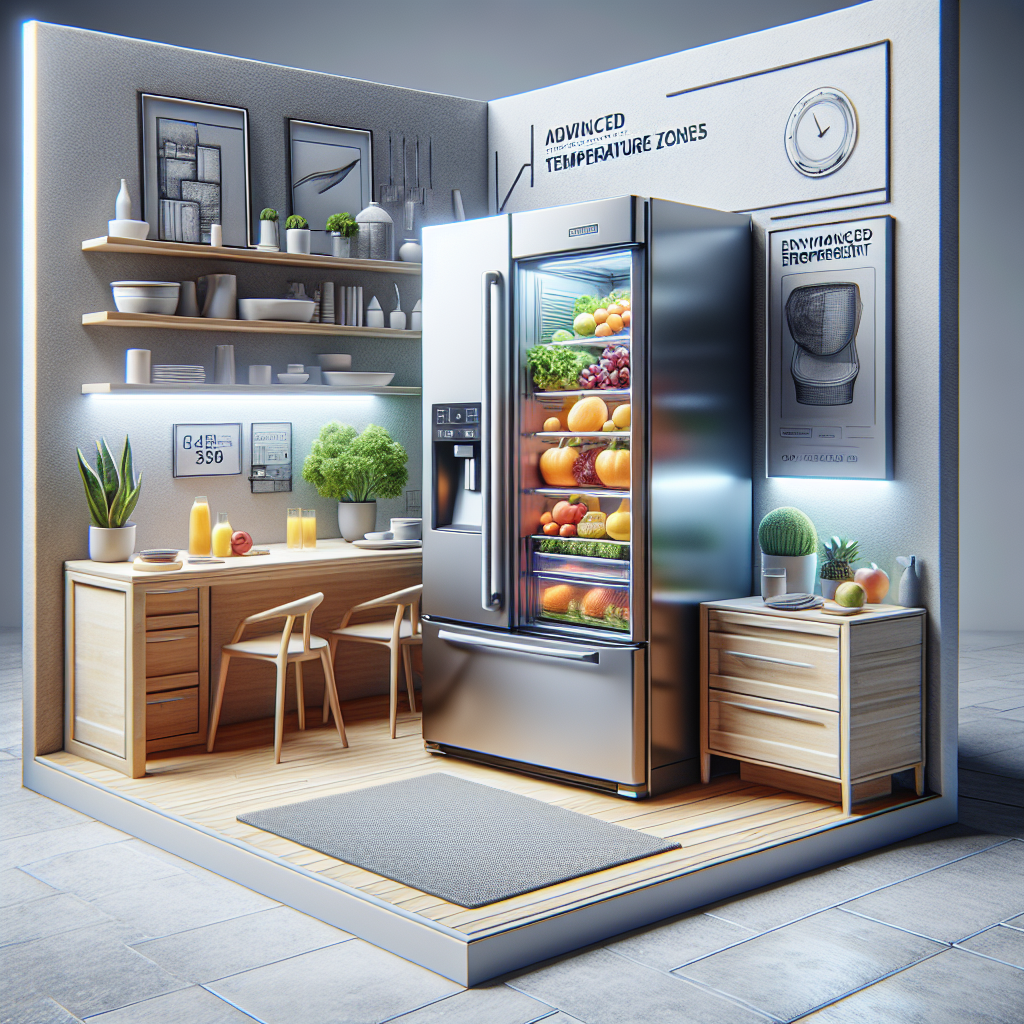 Refrigerators with controlled temperature zones for optimal fruit and vegetable storage