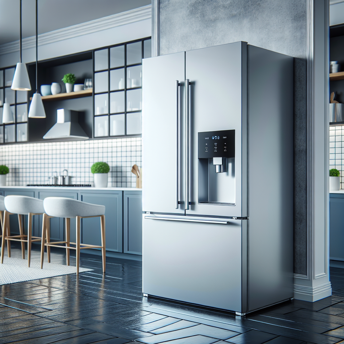 Refrigerators with ice and water dispensers: practical and stylish