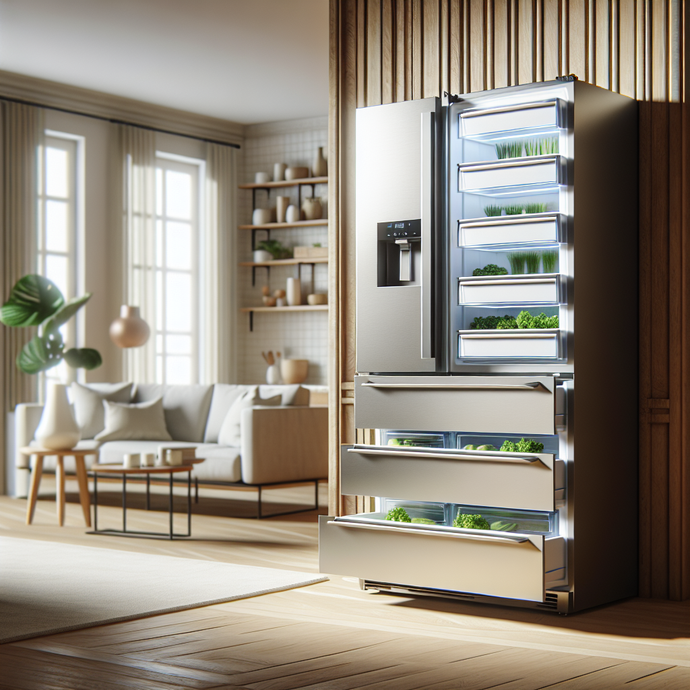 Refrigerators with flexible drawers