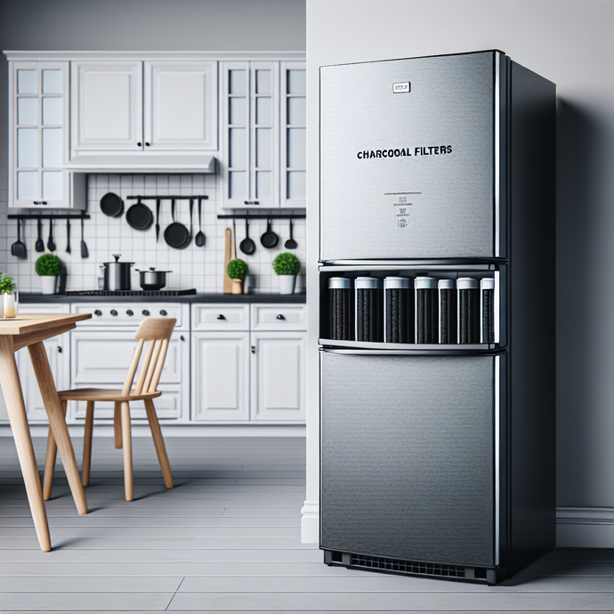 Refrigerators with charcoal filters to eliminate odors