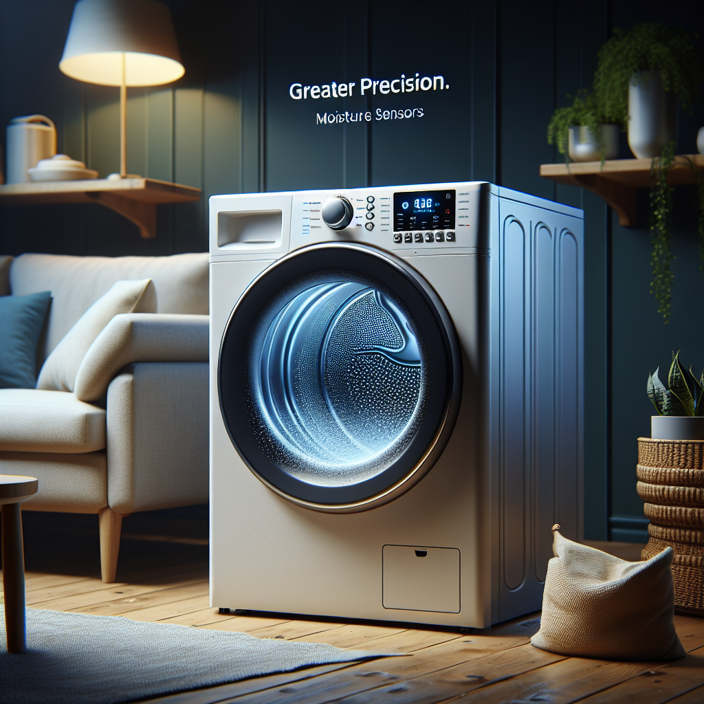 Dryers with moisture sensors for greater precision