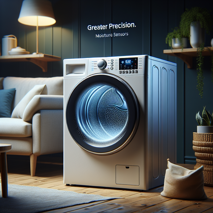 Dryers with moisture sensors for greater precision
