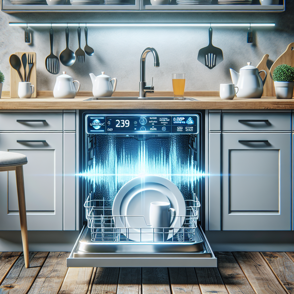 Dishwashers with ultrasonic cleaning for more effective washing