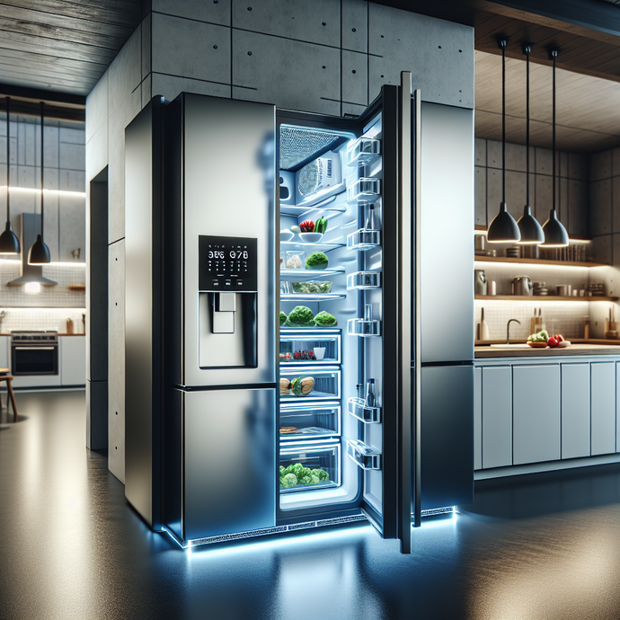 Réfrigérateurs avec systèmes de gestion de l'air pour une meilleure conservation des aliments