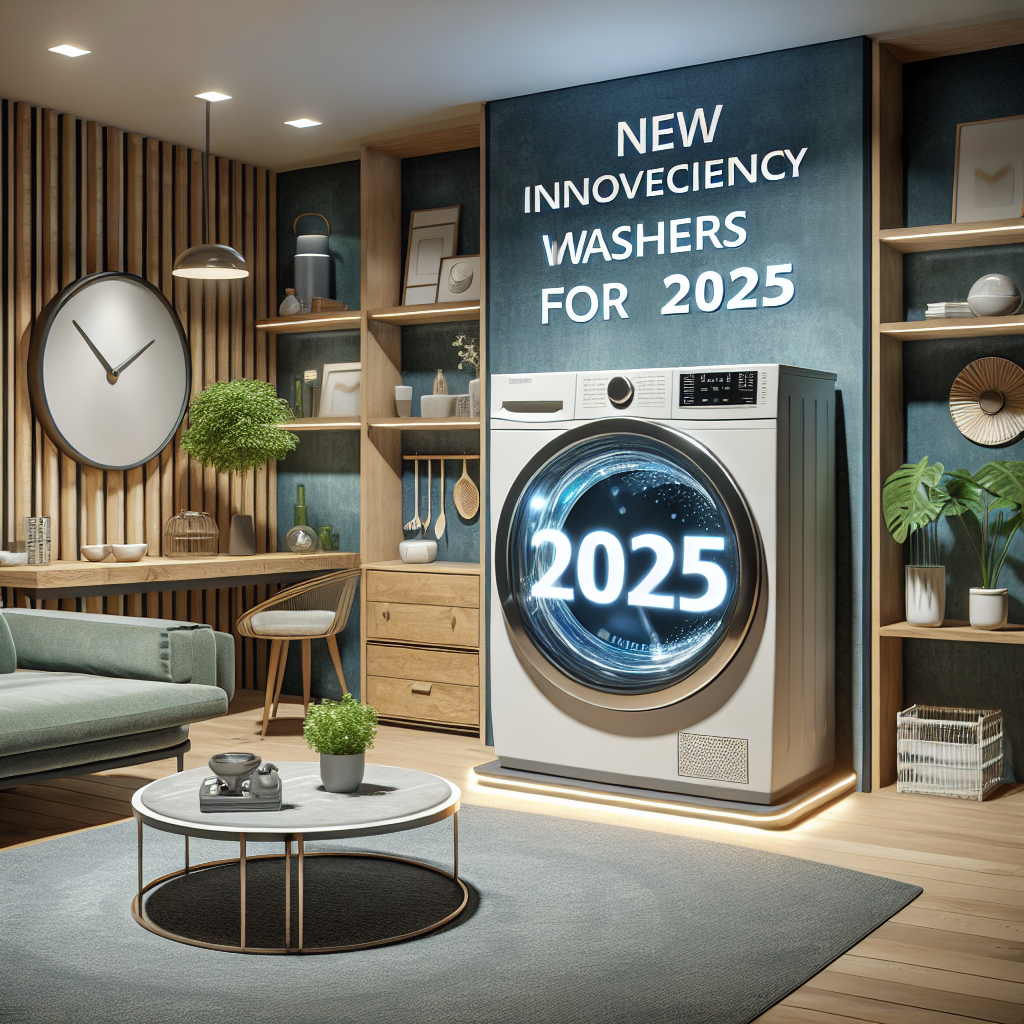 New Innovations in High-Efficiency Washers for 2025