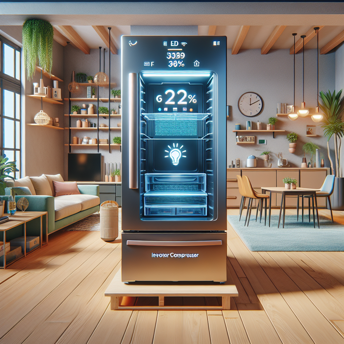 Réfrigérateurs écoénergétiques avec compresseurs à inverseur