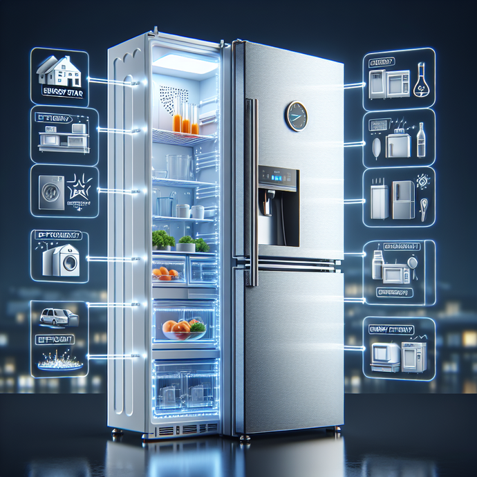 Refrigerators with Linear Compressors for More Efficiency