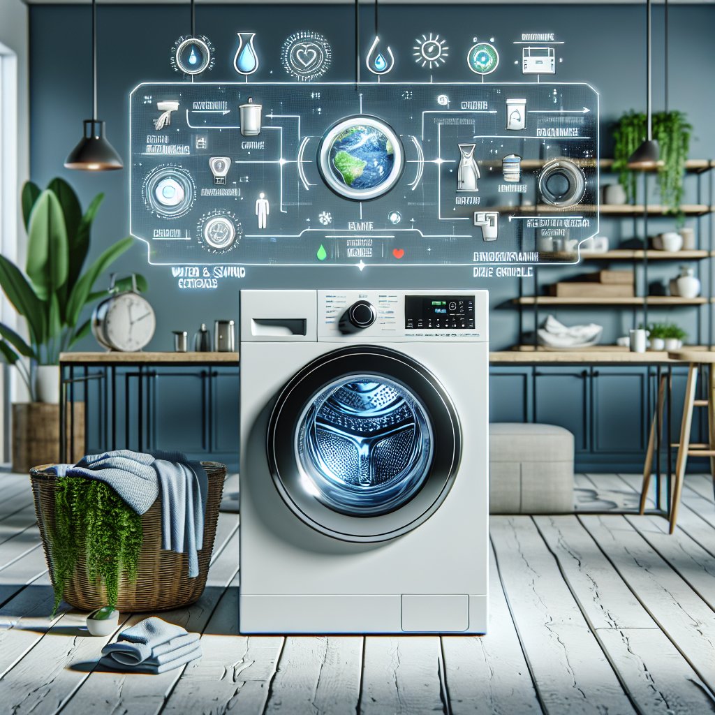Machines à laver avec cycles écologiques : économisez de l'eau et de l'énergie