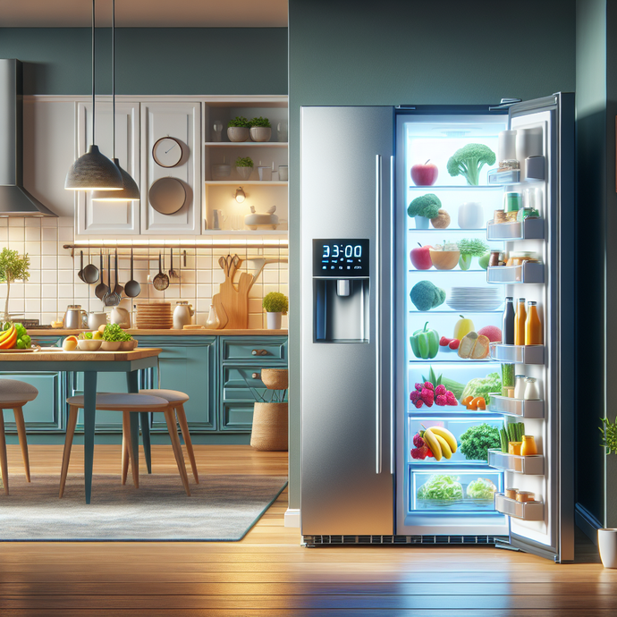 Refrigerators with controlled temperatures: key for food freshness