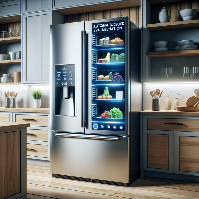 Refrigerators with Automatic Stock Evaluation Technology