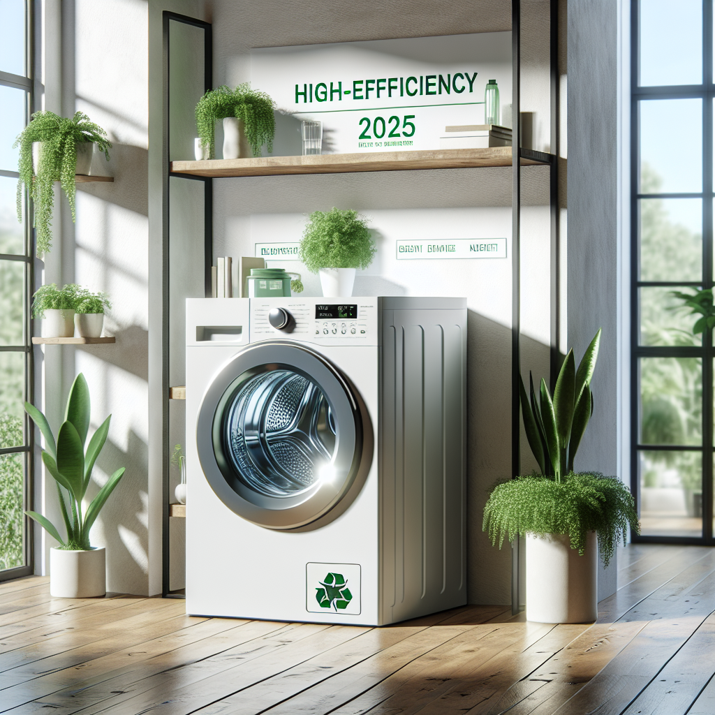 High-Efficiency Washers: More Eco-Friendly in 2025