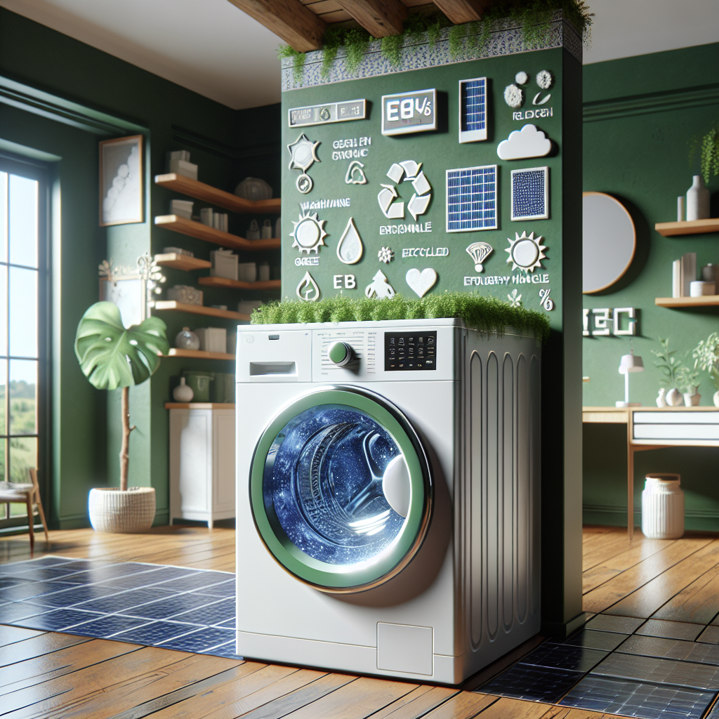 Machines à laver avec des cycles de lavage écologiques pour une maison plus verte
