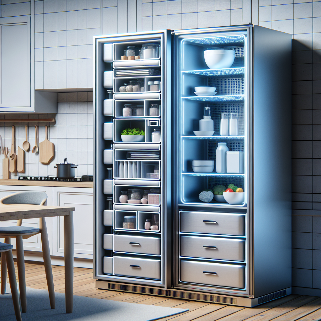 Refrigerators with Modular Compartments for Optimized Storage