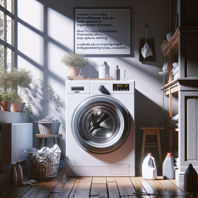 Washing machine: Common mistakes that reduce your machine’s efficiency