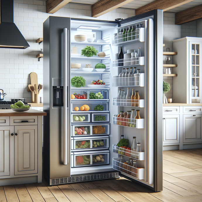 Refrigerators with Adjustable Storage Zones for Better Organization