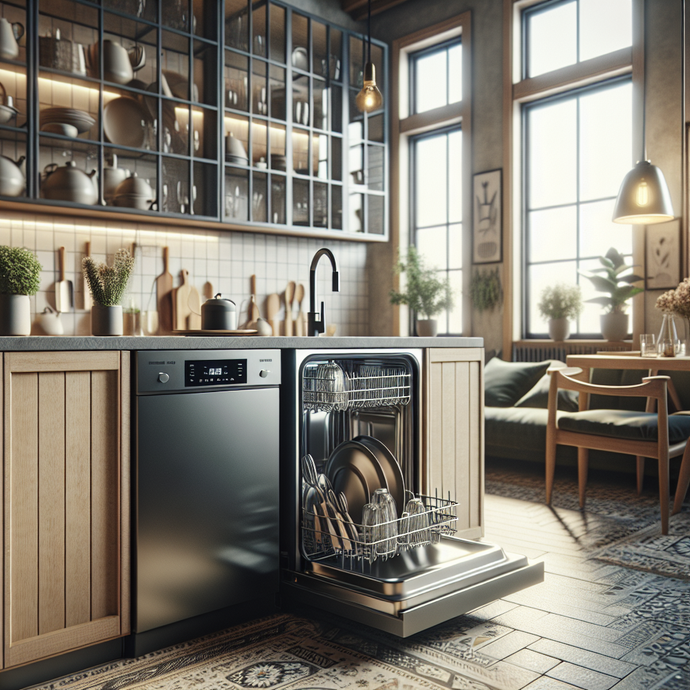 Dishwashers with cleaning cycles for large pots and pans