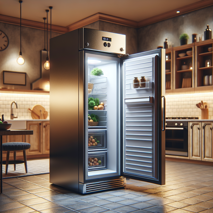 Freezer: How to prevent warm air from entering when opening the door