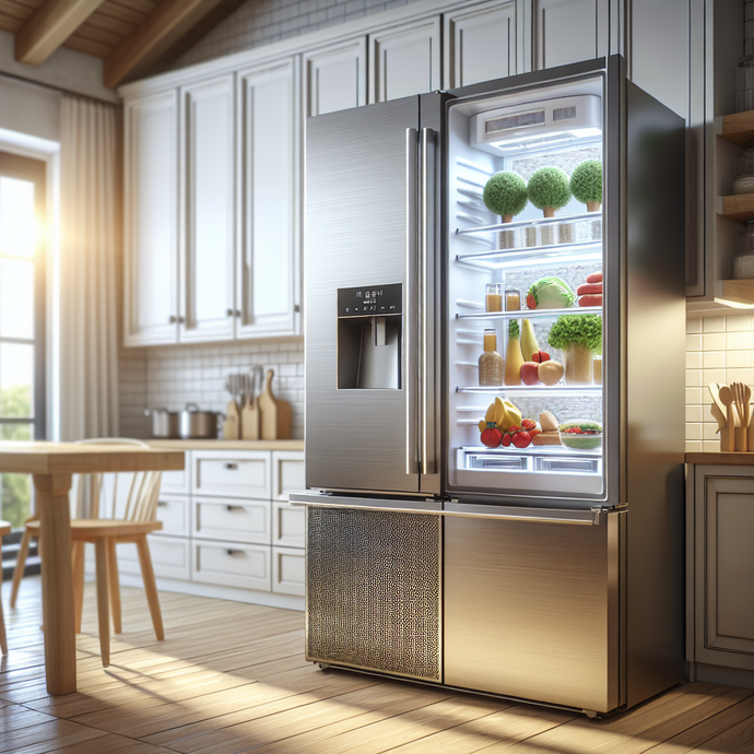 Réfrigérateurs avec air filtré pour une fraîcheur alimentaire plus longue