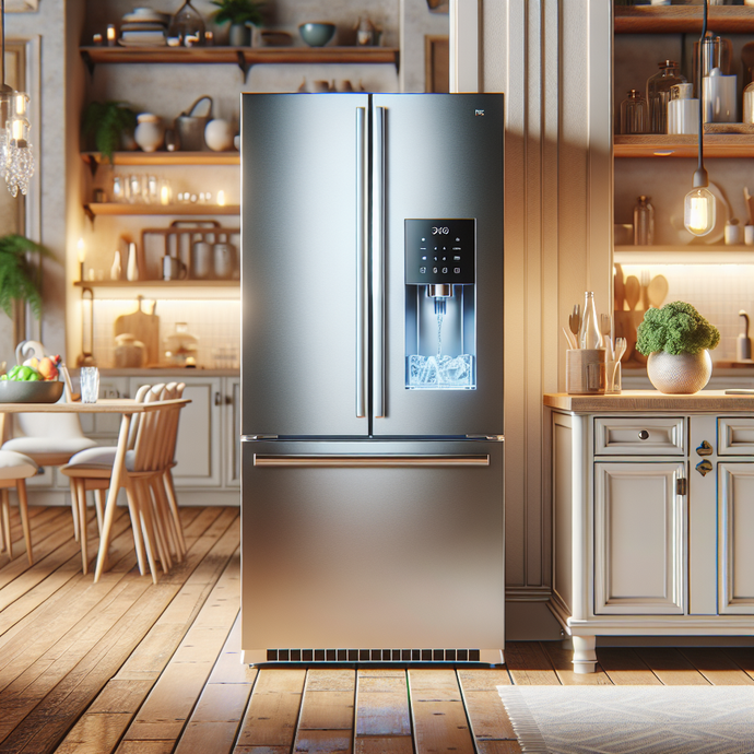 Refrigerators with ice and water dispensers: practical and stylish