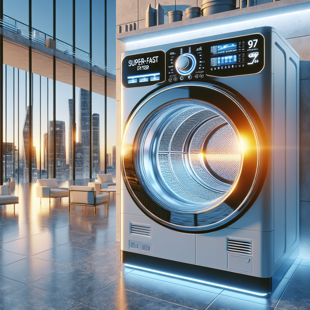 Sèche-linge ultra-rapides : Technologies qui révolutionneront le marché en 2025
