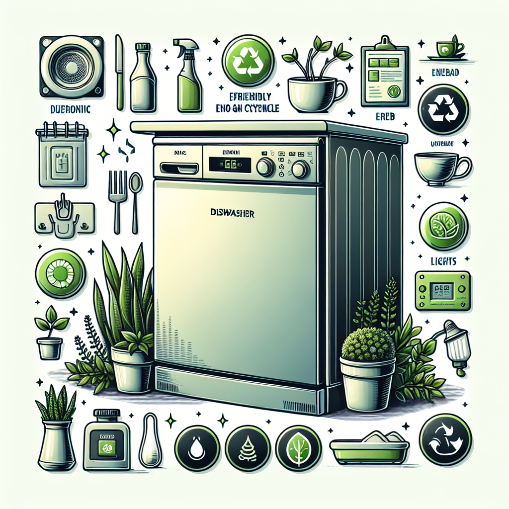 Dishwashers with eco-friendly wash cycle options