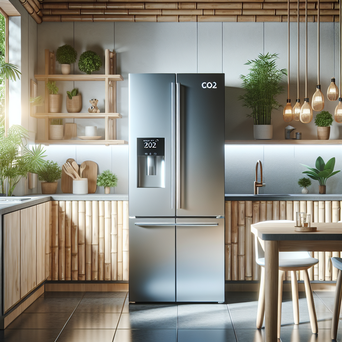 Low CO2 Emission Refrigerators: A Sustainable Trend