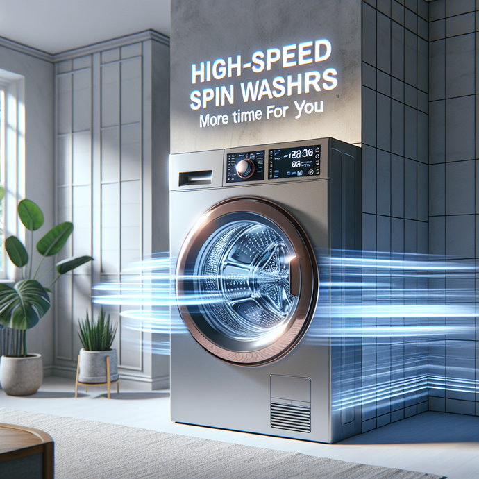 High-speed spin washers: More time for you