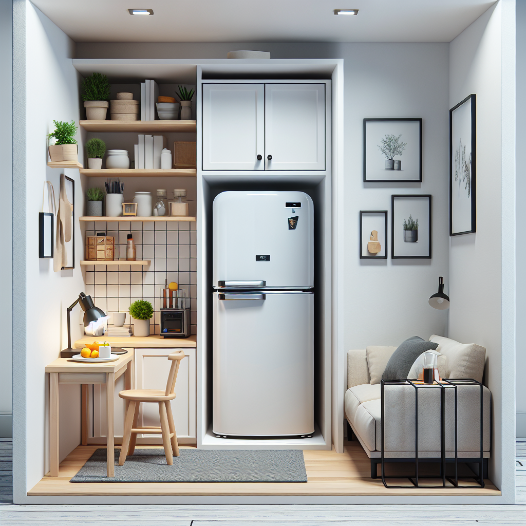 Compact refrigerators for small spaces