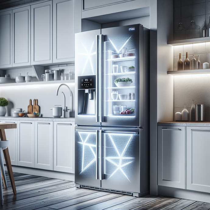 Refrigerators with quick freezing zones for better food management