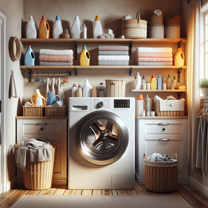 Laundry Room Organization: Tools and Accessories