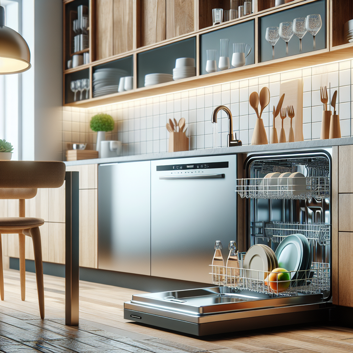 Dishwashers with high-temperature cleaning for spotless results