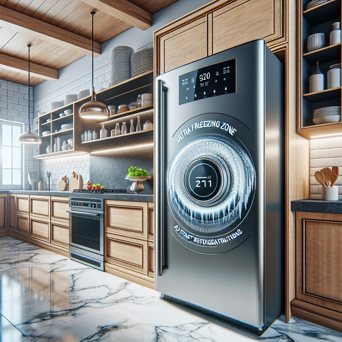 Refrigerators with Ultra-Fast Freezing Zones