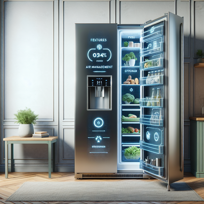 Refrigerators with Air Management Technologies for Optimal Preservation