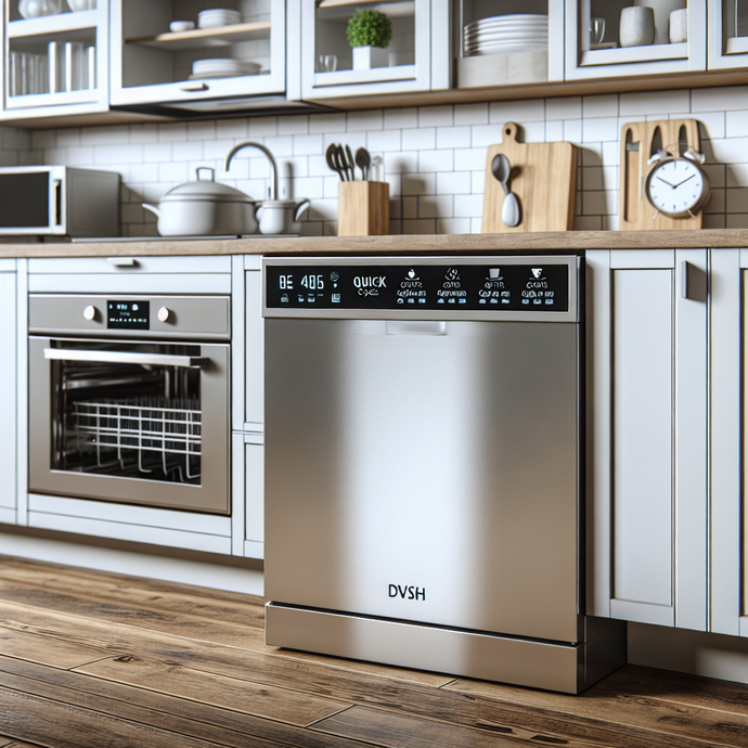 Dishwashers with quick cycles: save time