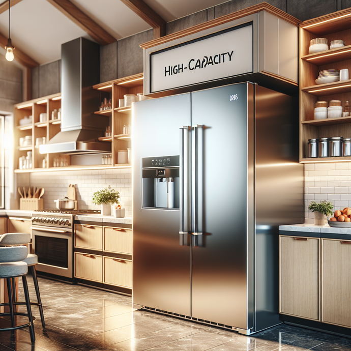 High-Capacity Refrigerators: The Best Option for Large Families