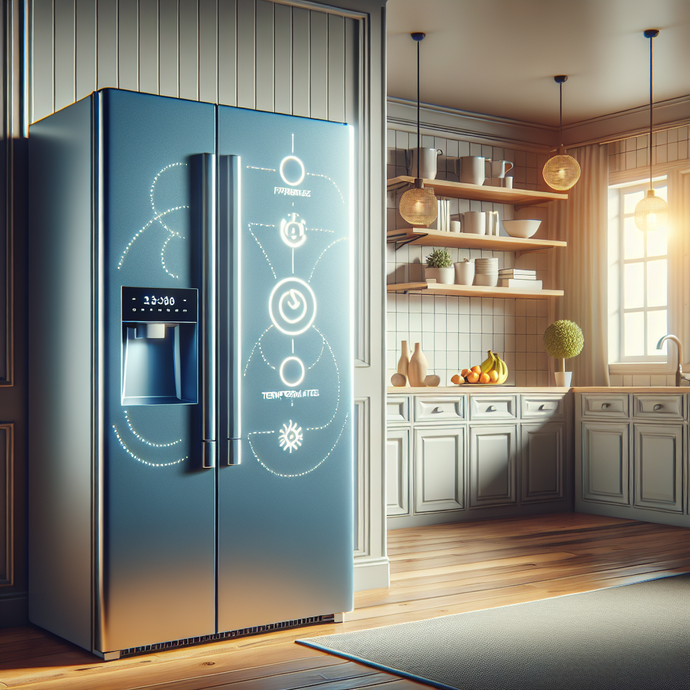Refrigerators with adjustable temperature zones