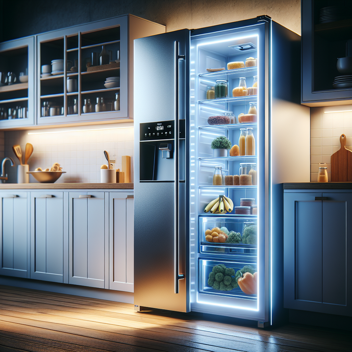 Refrigerators with LED Lighting for Better Visibility