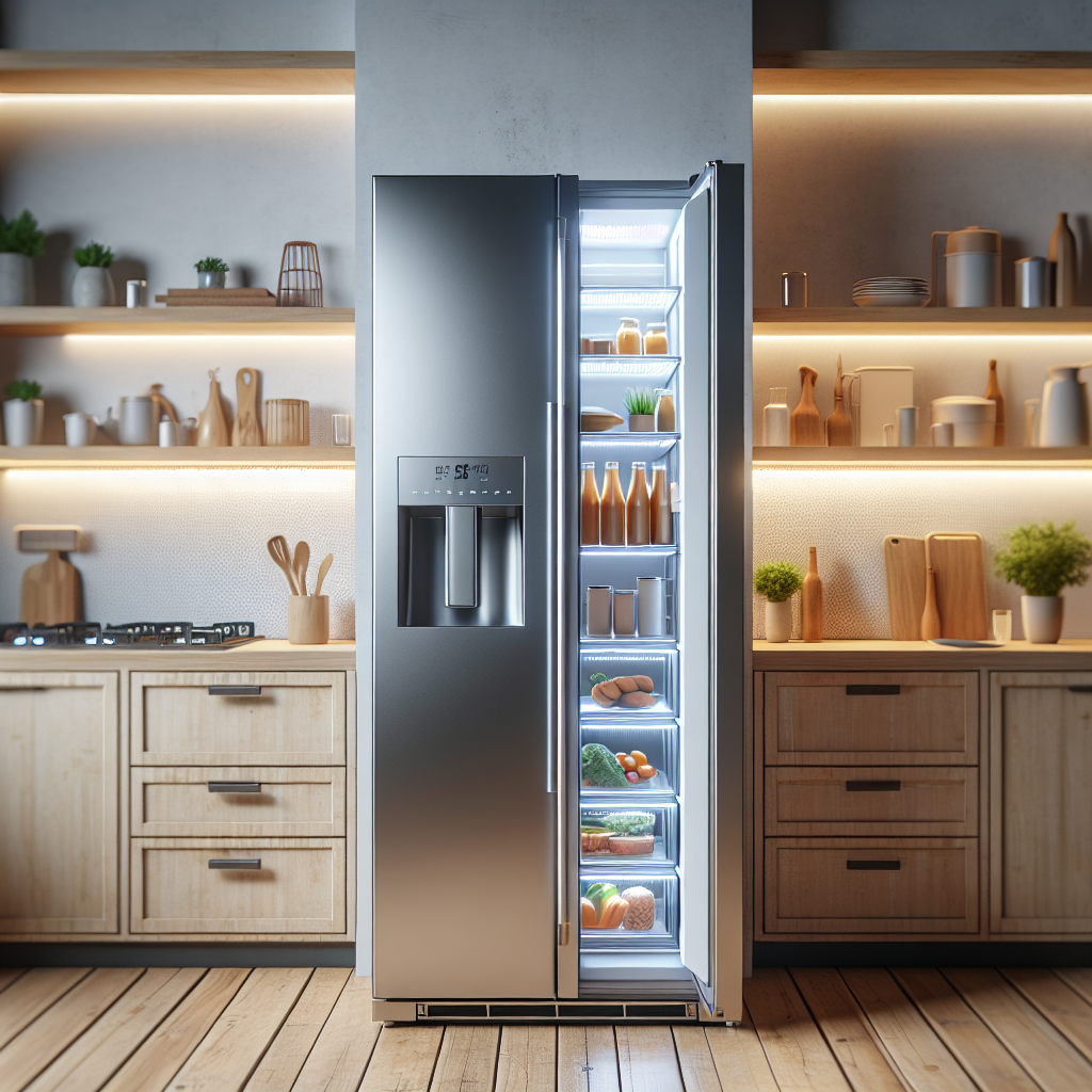 Refrigerators with LED energy-efficient lighting: Better visibility and lower consumption