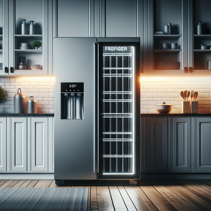 Refrigerators with charcoal filters to eliminate odors