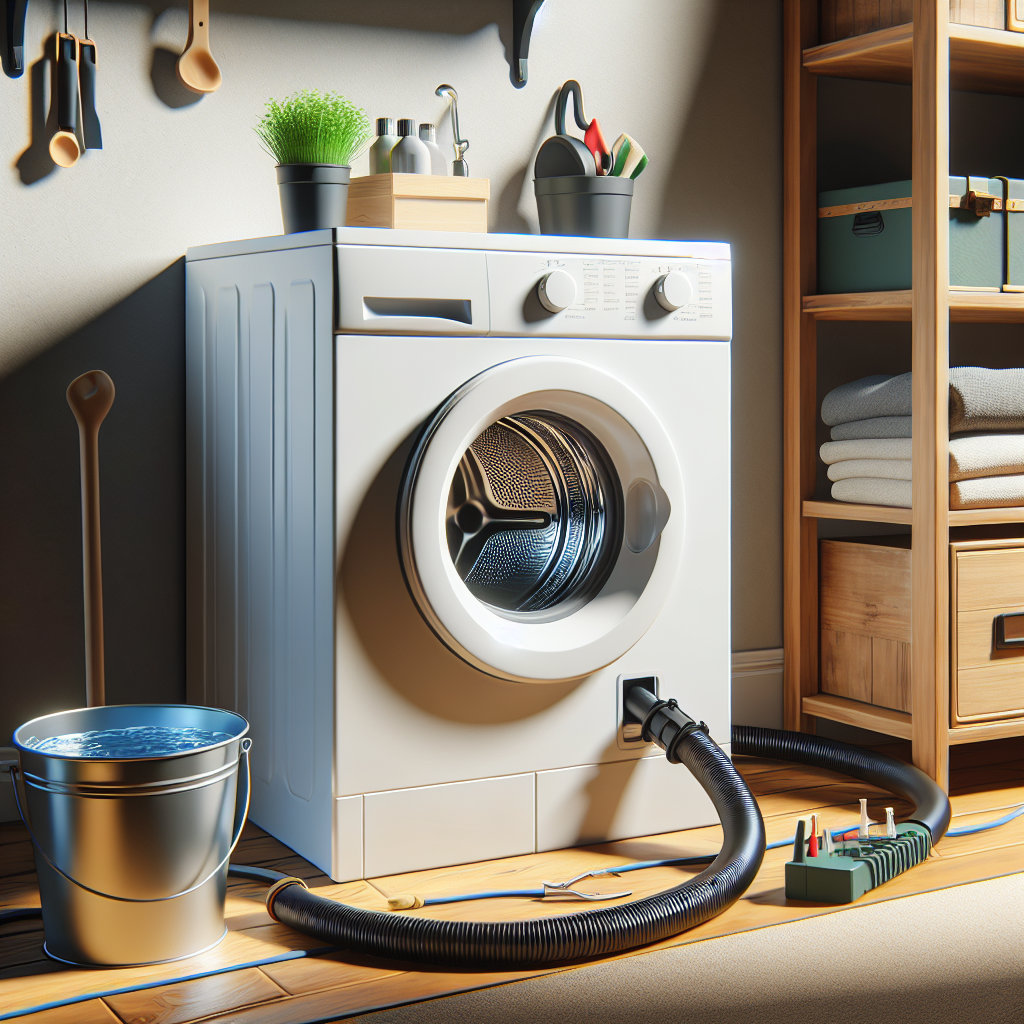 Washing machine: Why it’s crucial to check the drainage hoses before every use